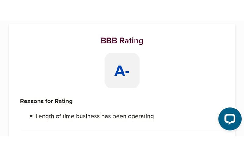 Coby BBB rating.