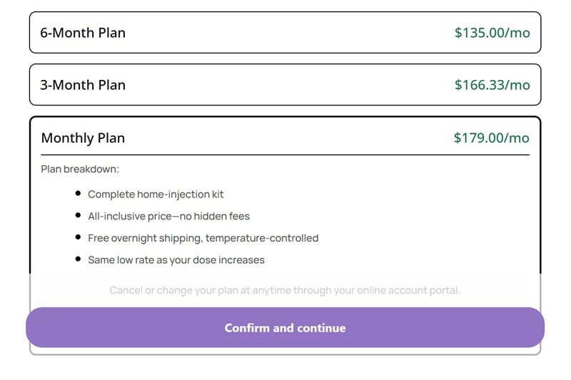 Polly checkout pricing.