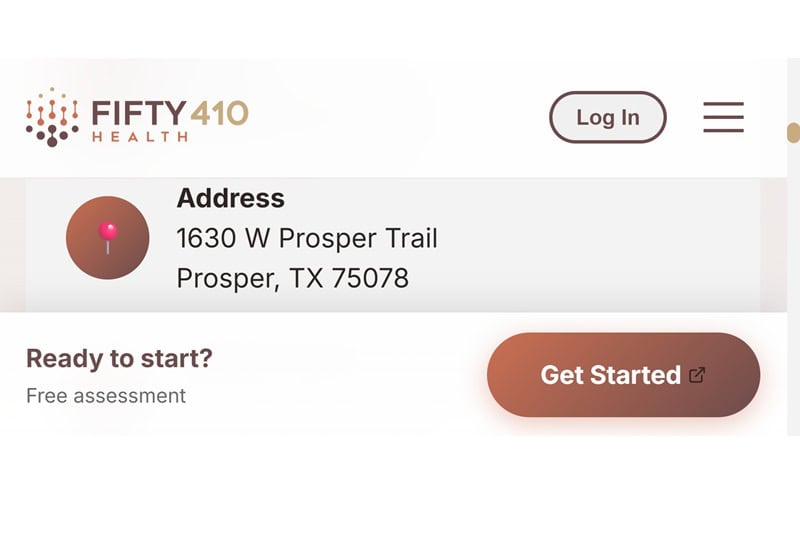 Fifty 410's US business address.